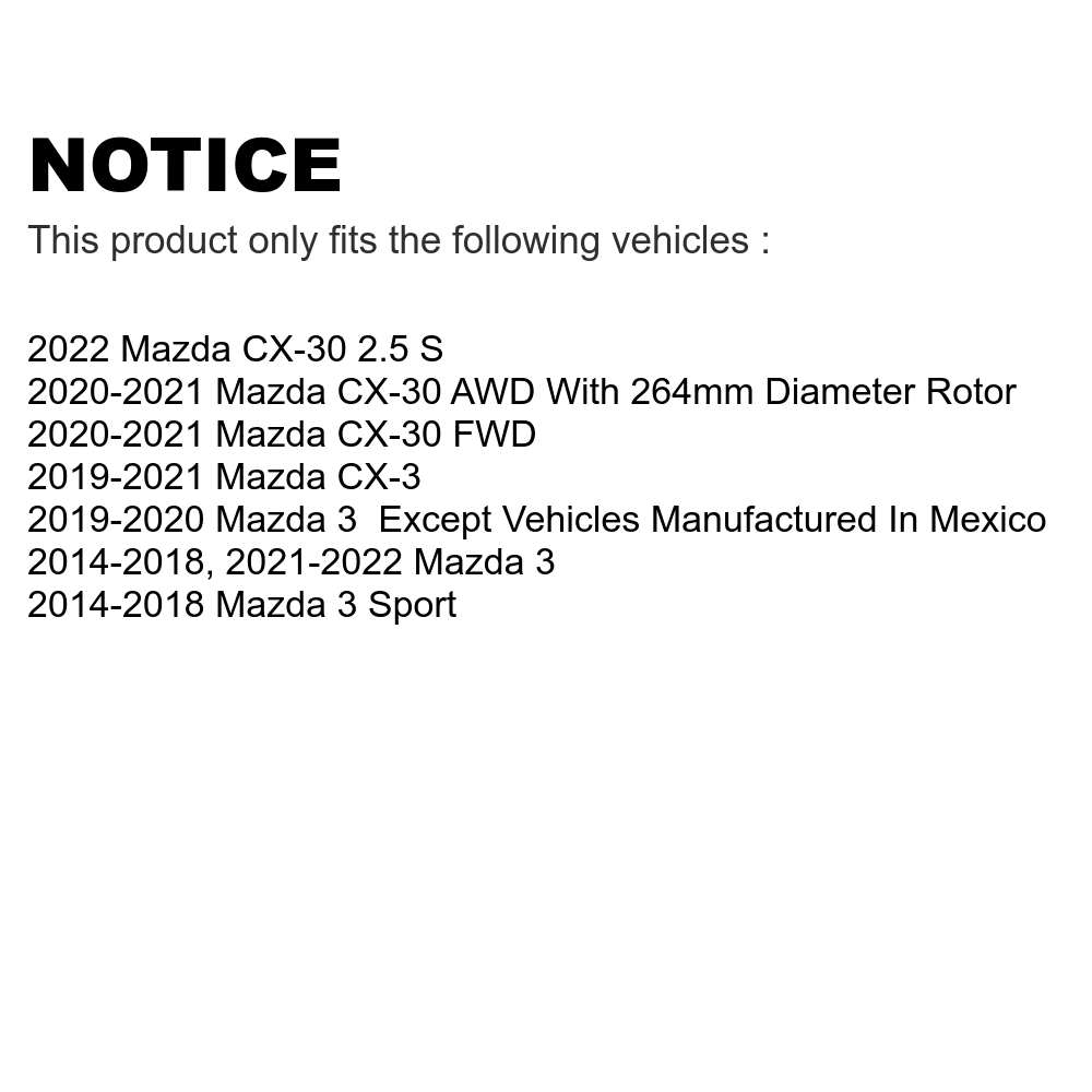 3 CX-3 CX-30 KG-100663