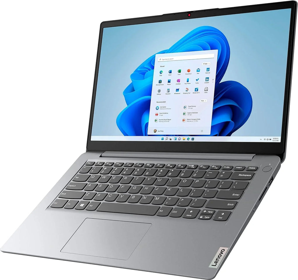 IdeaPad 1i 14" , N5030 , 4GB DDR4 RAM, 128GB eMMC + 64GB SD , WiFi 6, 5.1, 1- 365, , 11