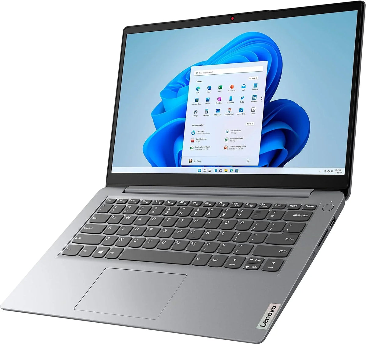 IdeaPad 1i 14" , N5030 , 4GB DDR4 RAM, 128GB eMMC + 64GB SD , WiFi 6, 5.1, 1- 365, , 11