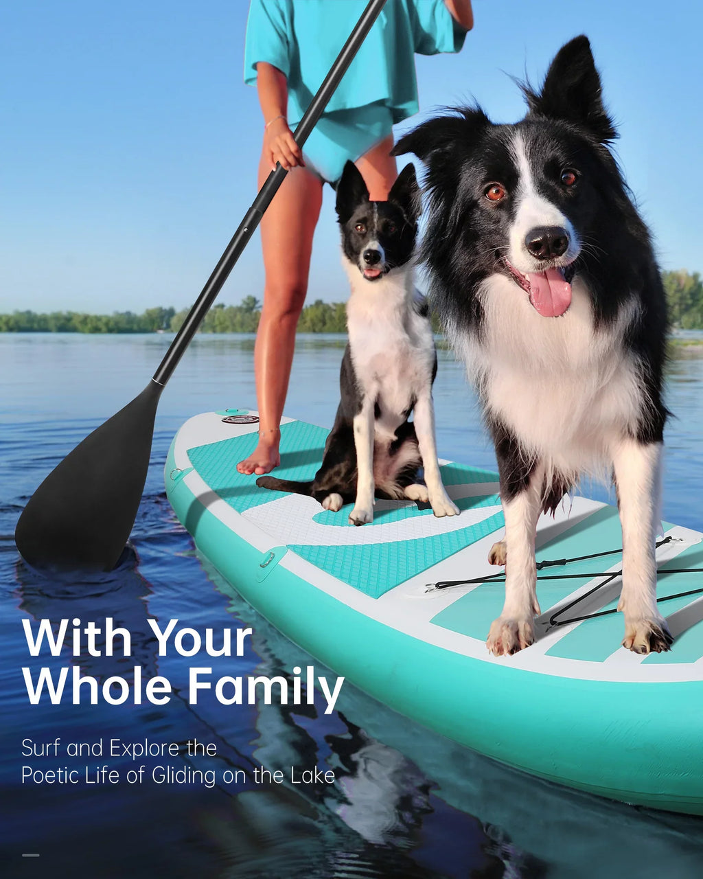 SUP with 120"x30"x6" for &