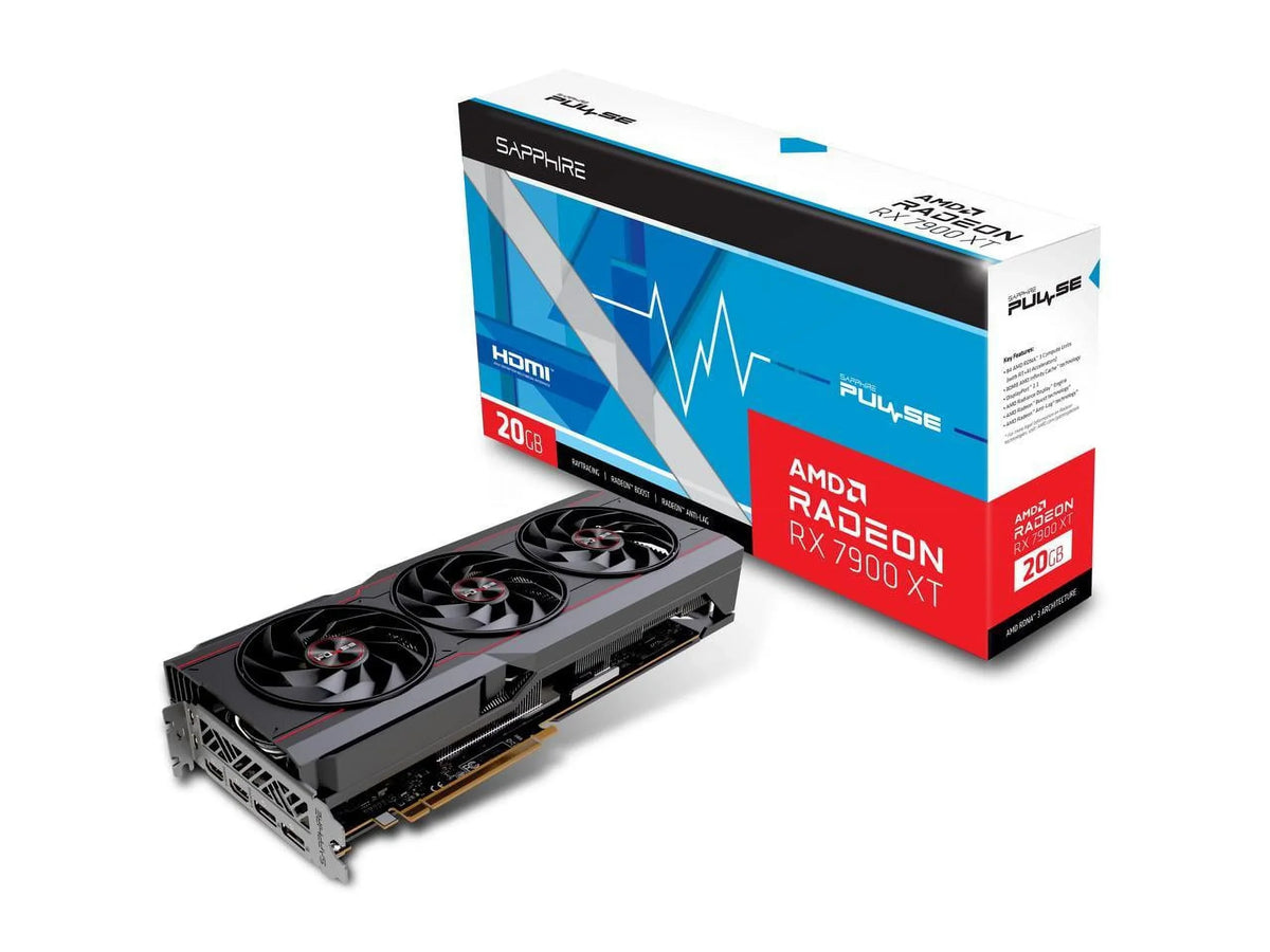 SAPPHIRE PULSE RX 7900 XT 20GB GDDR6 PCI 4.0 x16 ATX 11323-02-20G
