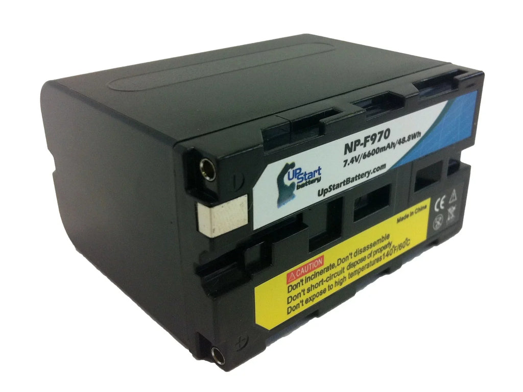 2x - UpStart GV-D200 - for NP-F970 (6600mAh, 7.4V, -)
