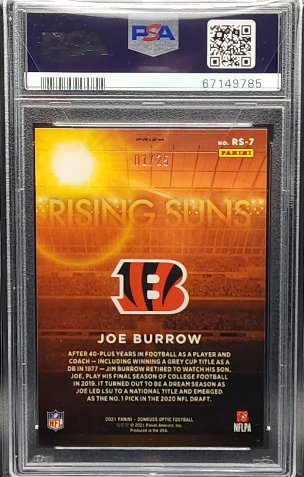 2021 #1/25 PSA 9