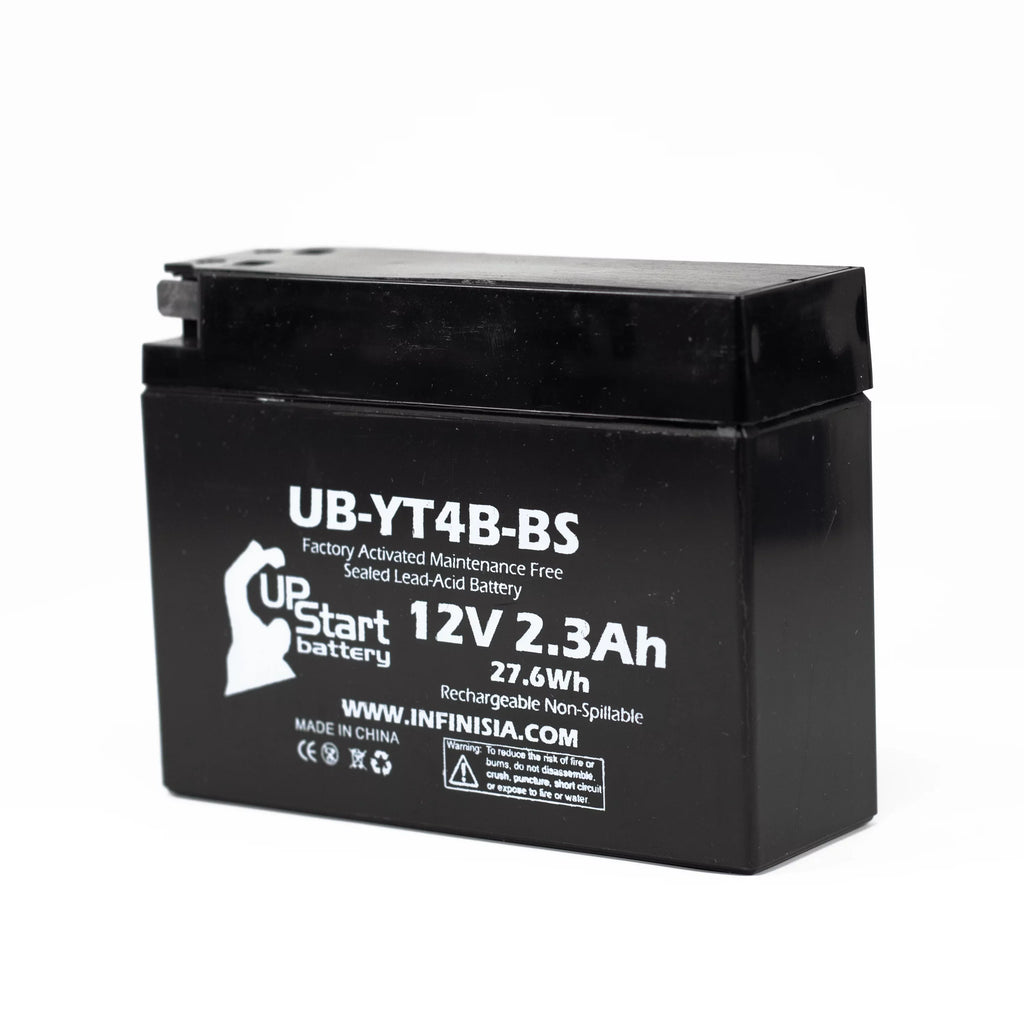 4- UpStart for 2010 SR400 (FI) 400CC , , - 12V, 2.3Ah, UB-YT4B-BS