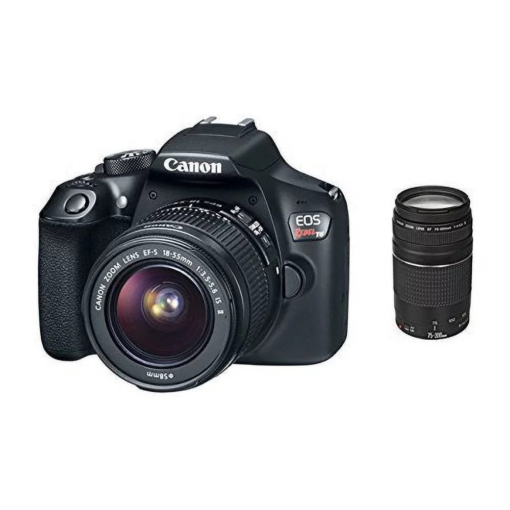 EOS T6 SLR 18-55mm and 75-300mm ( )