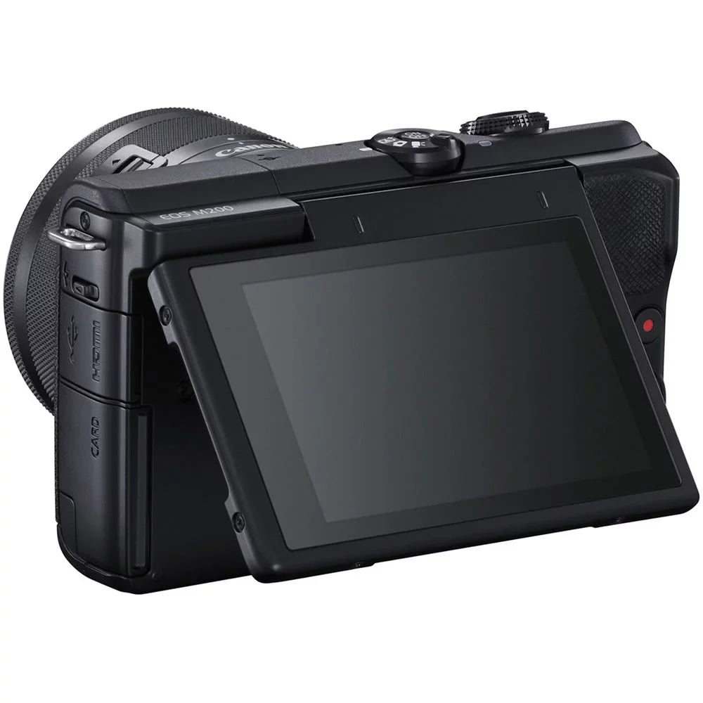 EOS M200 with 15-45mm and 55-200mm () (3699C009) + 64GB + + + + + +