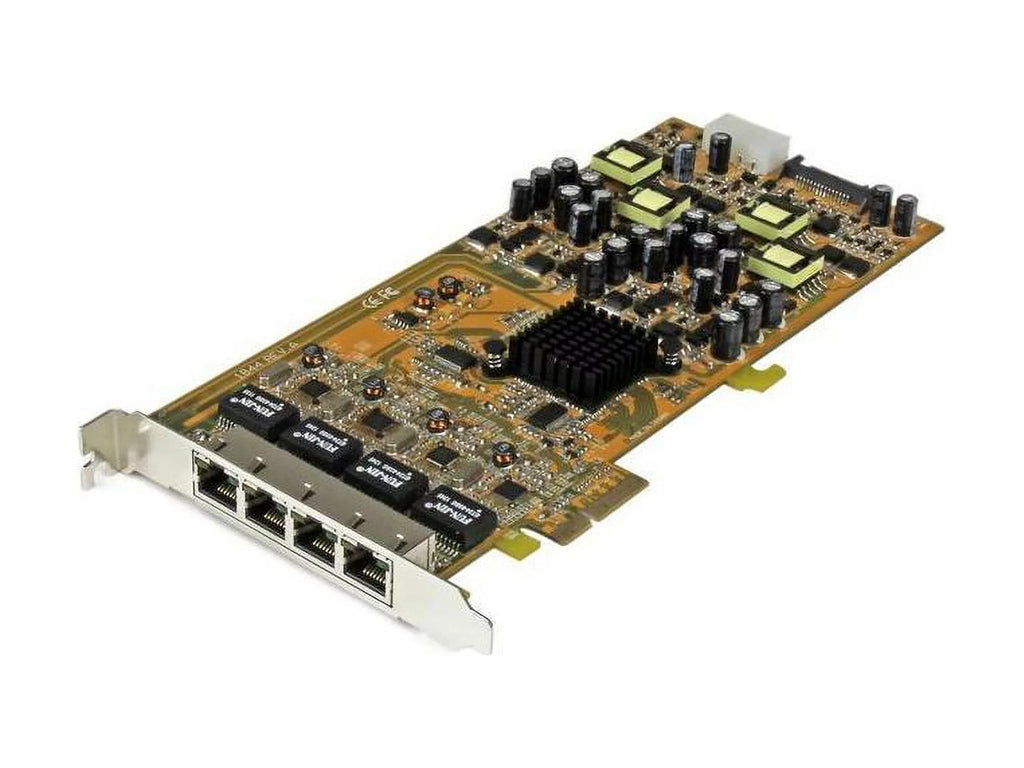 StarTech.com 4 over PCIe - PSE / PoE PCI NIC