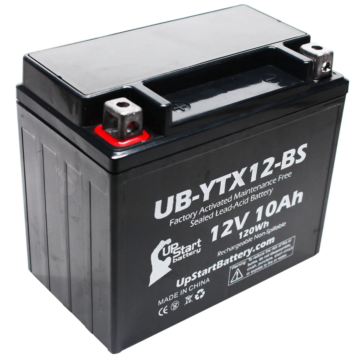 2- UpStart 2009 TRX250 TE, TM, FourTrax 250 CC , , ATV - 12V, 10Ah, UB-YTX12-BS