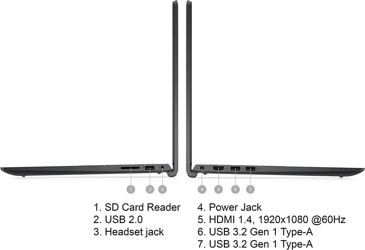 15 15.6" HD , i7-1255U, 64GB DDR4 RAM 1TB SSD , ,,HDMI ,-, ， 11