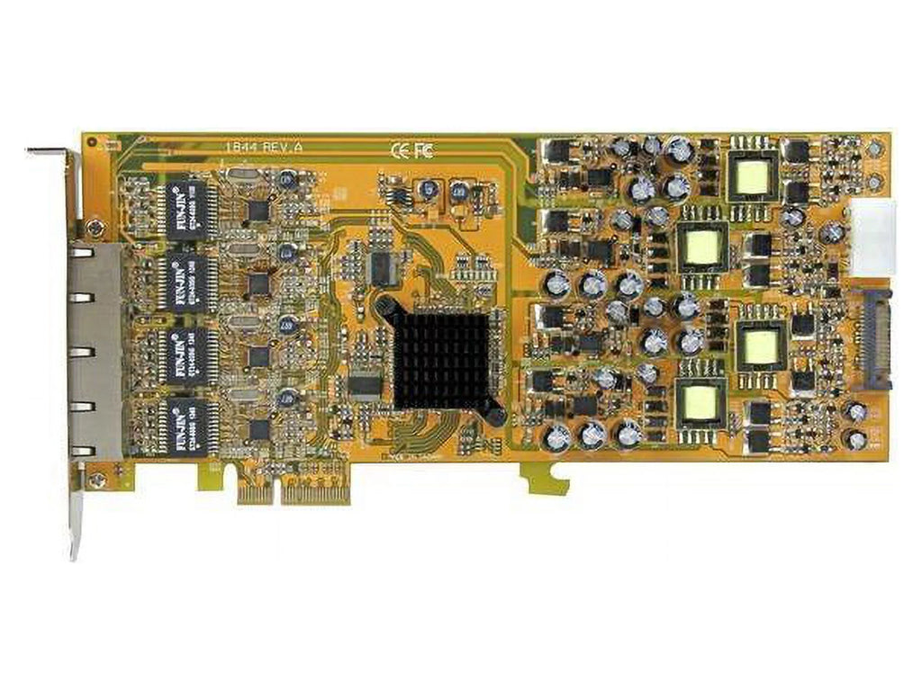 StarTech.com 4 over PCIe - PSE / PoE PCI NIC