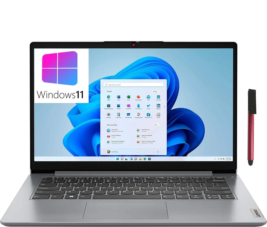 IdeaPad 1i 14" , N5030 , 4GB DDR4 RAM, 128GB eMMC + 64GB SD , WiFi 6, 5.1, 1- 365, , 11