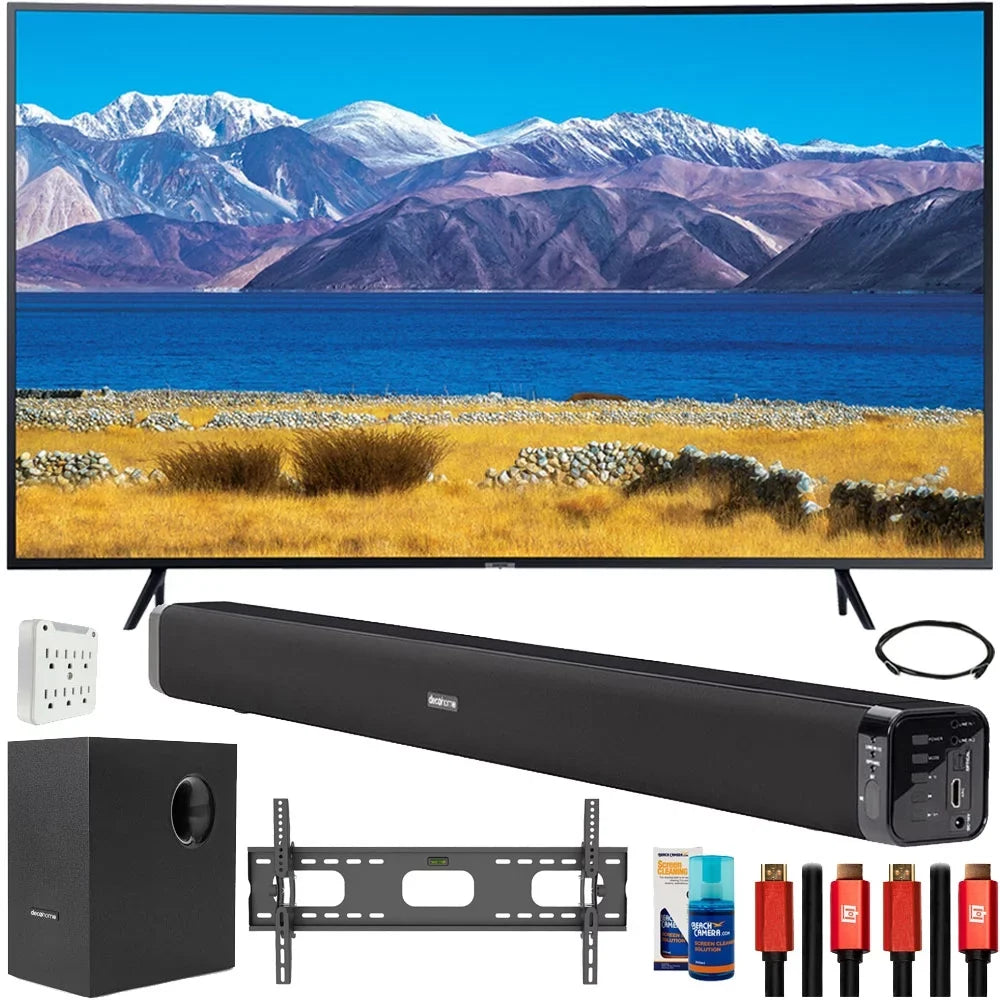 UN55TU8300 55" HDR 4K UHD TV (2020) with