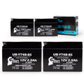 4- UpStart for 2010 SR400 (FI) 400CC , , - 12V, 2.3Ah, UB-YT4B-BS