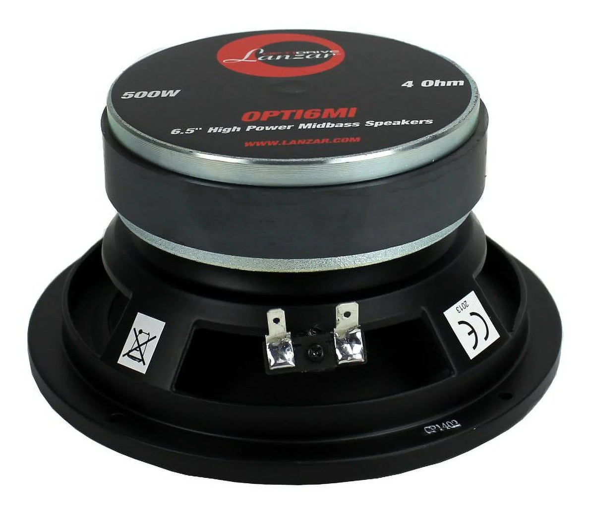 LANZAR OPTI6MI 6.5" 500W bass