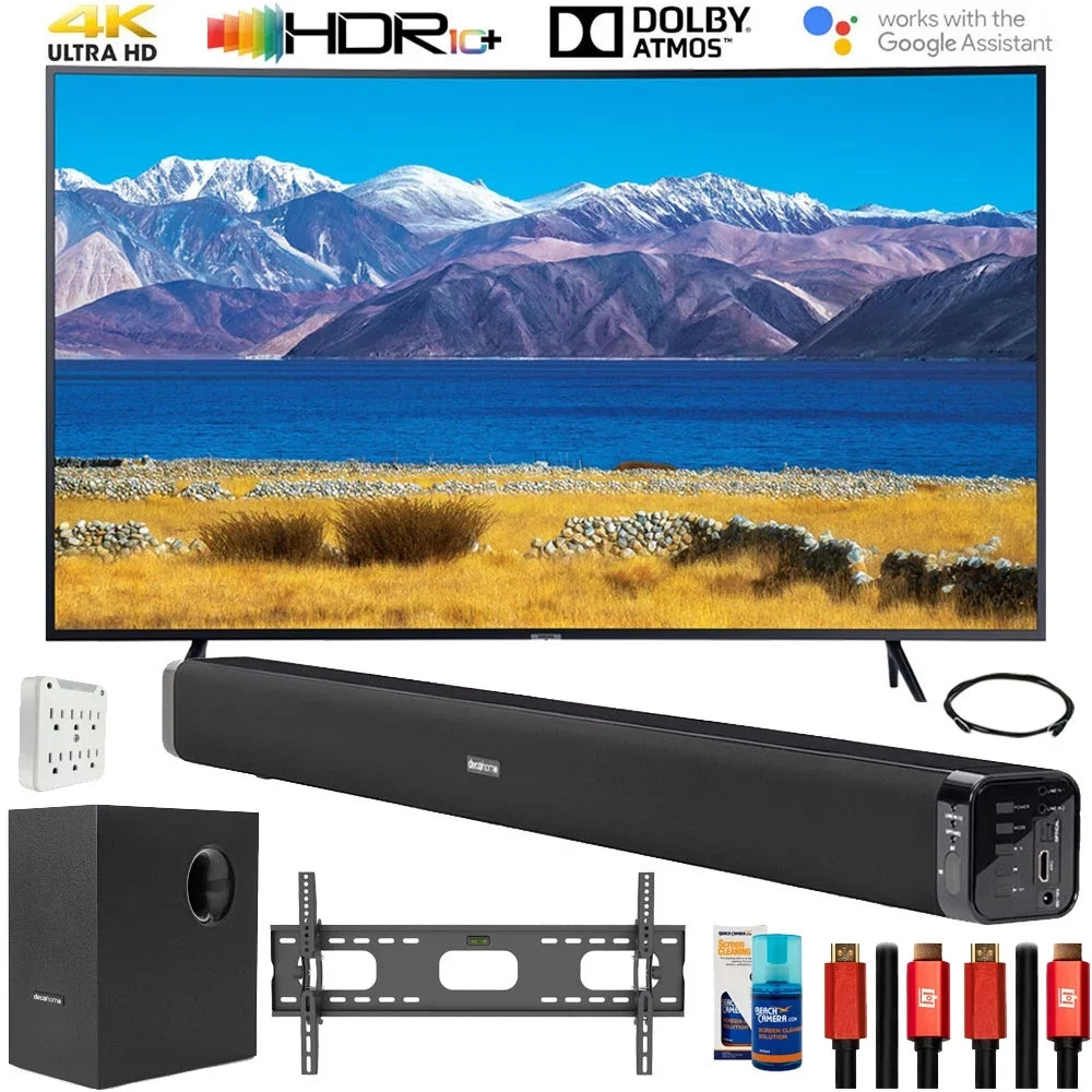 UN55TU8300 55" HDR 4K UHD TV (2020) with