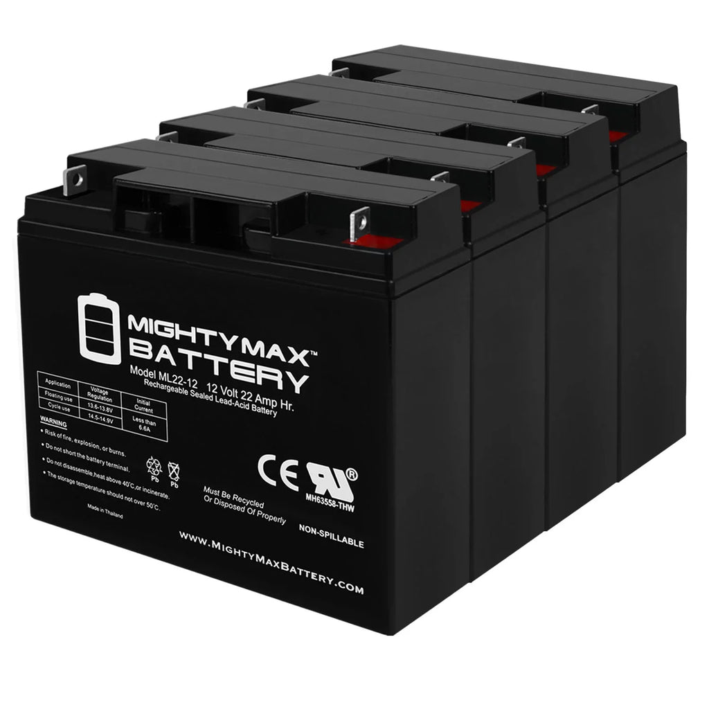 12V 22AH SLA for R200/R500 - 4