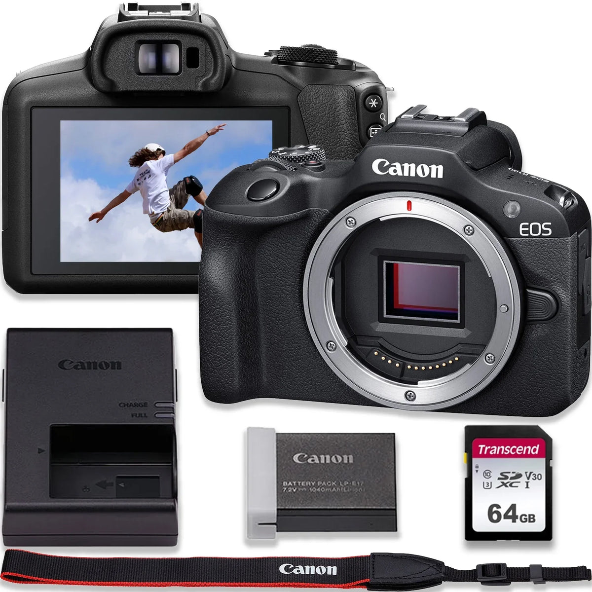 EOS R100 4K (BODY) with 64GB