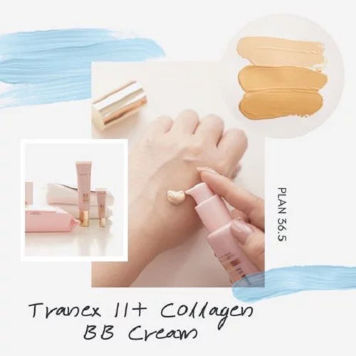 [HOLIDAY GIFT SET] PLAN36.5 TRANEX 11 PLUS BB SPF50+ PA++++ [NO. 33 ] + FREE $20 VALUE CLEANSING TISSUE 80 SHEETS + FREE SAMPLES * BEAUTY TALK LA *