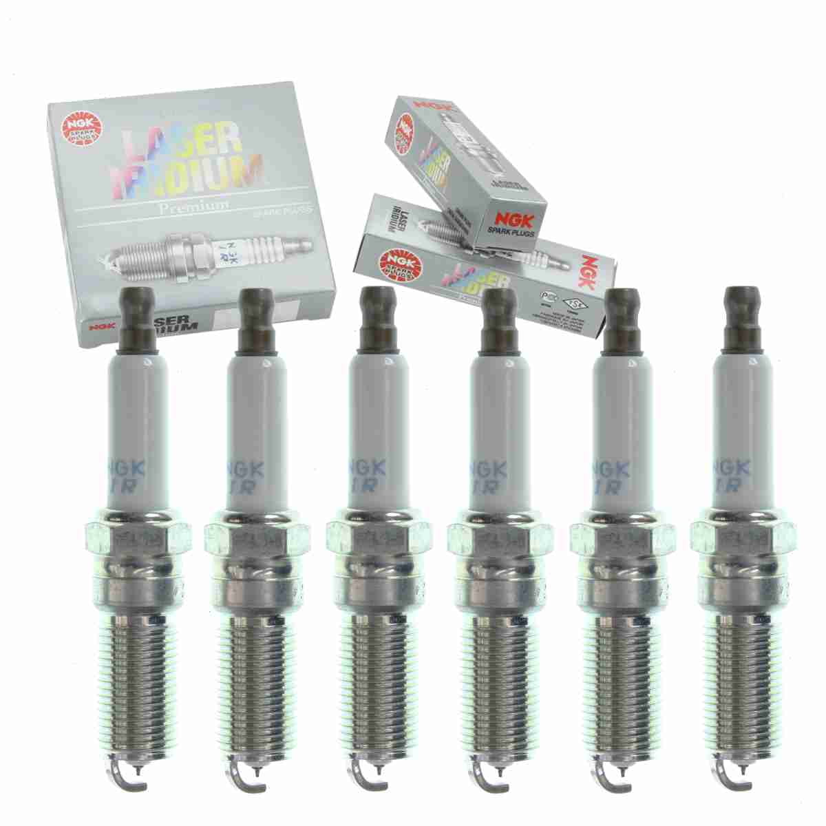 6 pc NGK 90117 for 12611882 12622561 19300872 41-107 41-109 4719 7004 8171 9299 9616 HR7NII33X HR8NPP302 ITV20TT