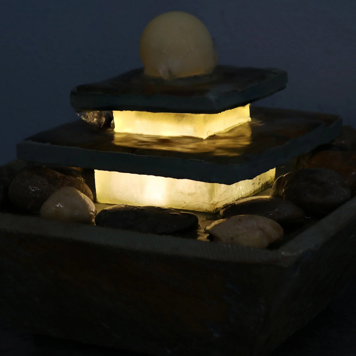 with LED - 8"
