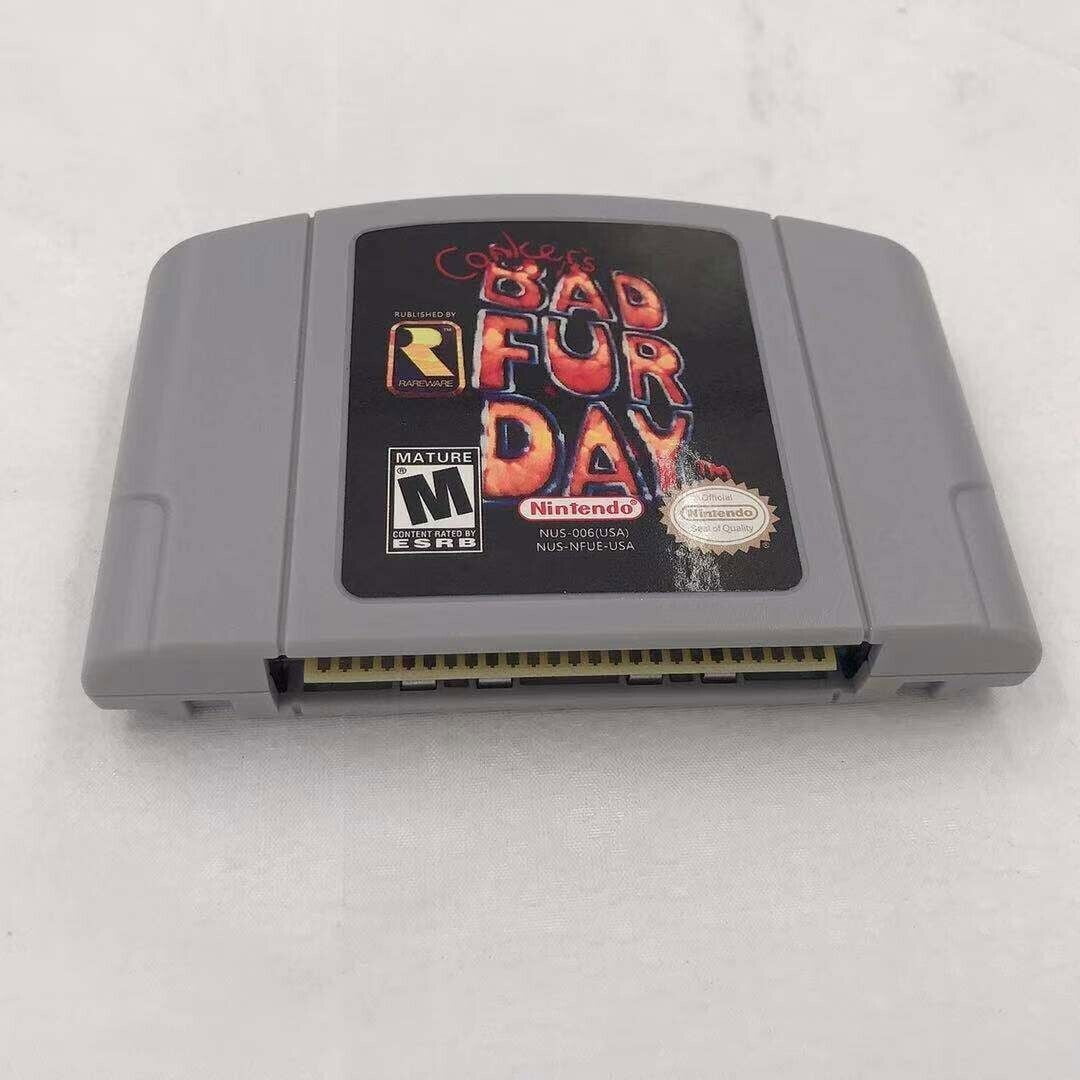 video game console card for nintendo n64 fd-