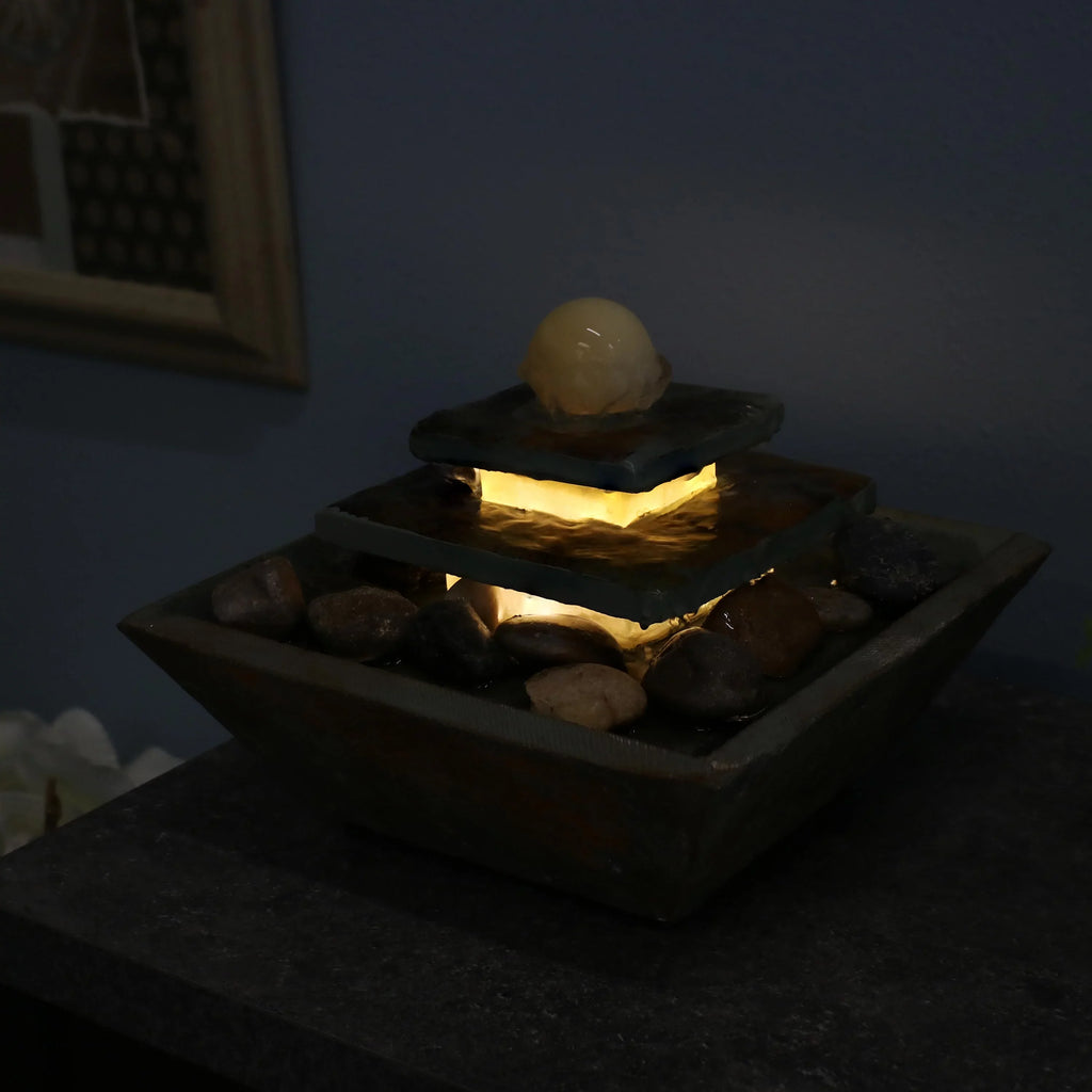 with LED - 8"
