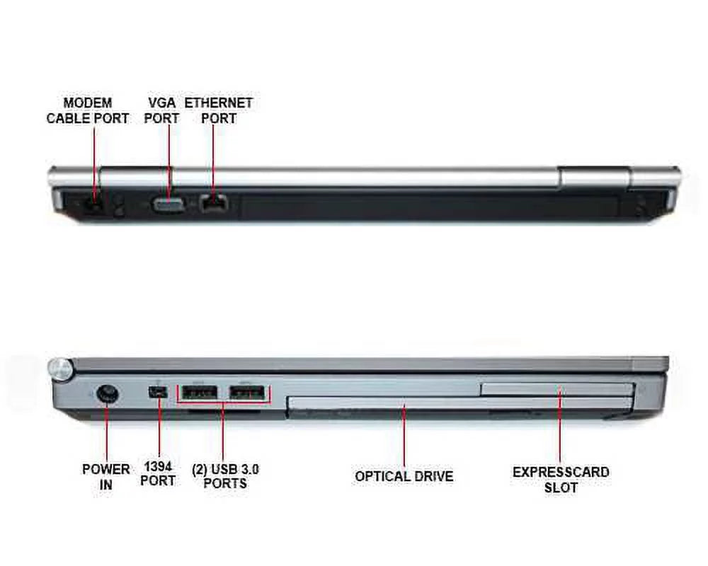 HP EliteBook 8460P i5 2 4GB RAM 500GB SATA 10 64