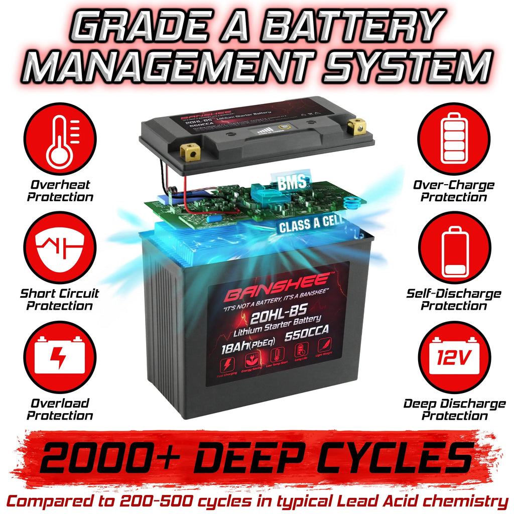 YTX20L-BS LiFePO4 with - 215 2016 to 2016