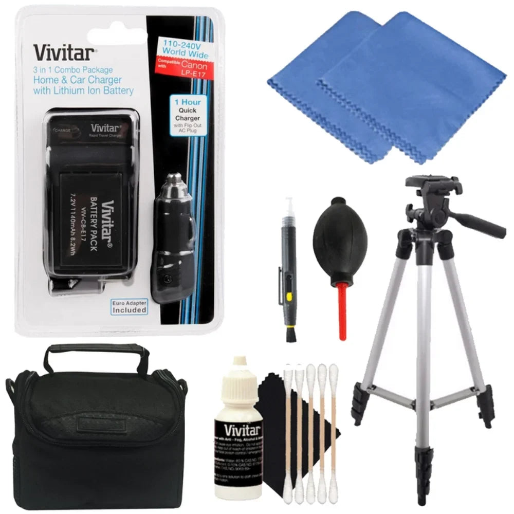 (VIV-CBE17-KIT) CANON LP-E17 for CANON T6i, T6s, KISS X8i