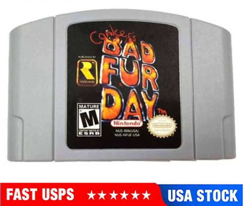 video game console card for nintendo n64 fd-