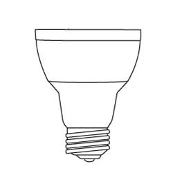 for BATTERIES AND LIGHT BULBS LED-PAR20NFL7/930//LED