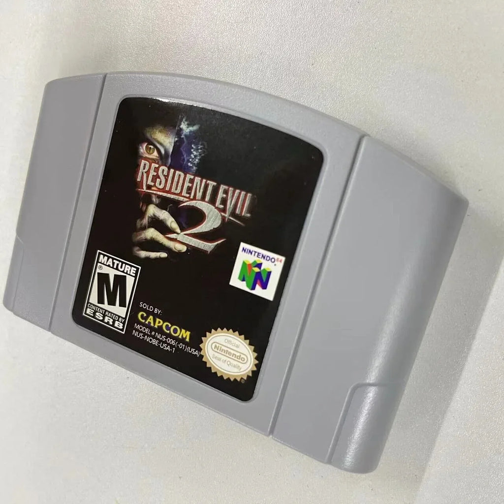 2 video game cartridge console card for N64-