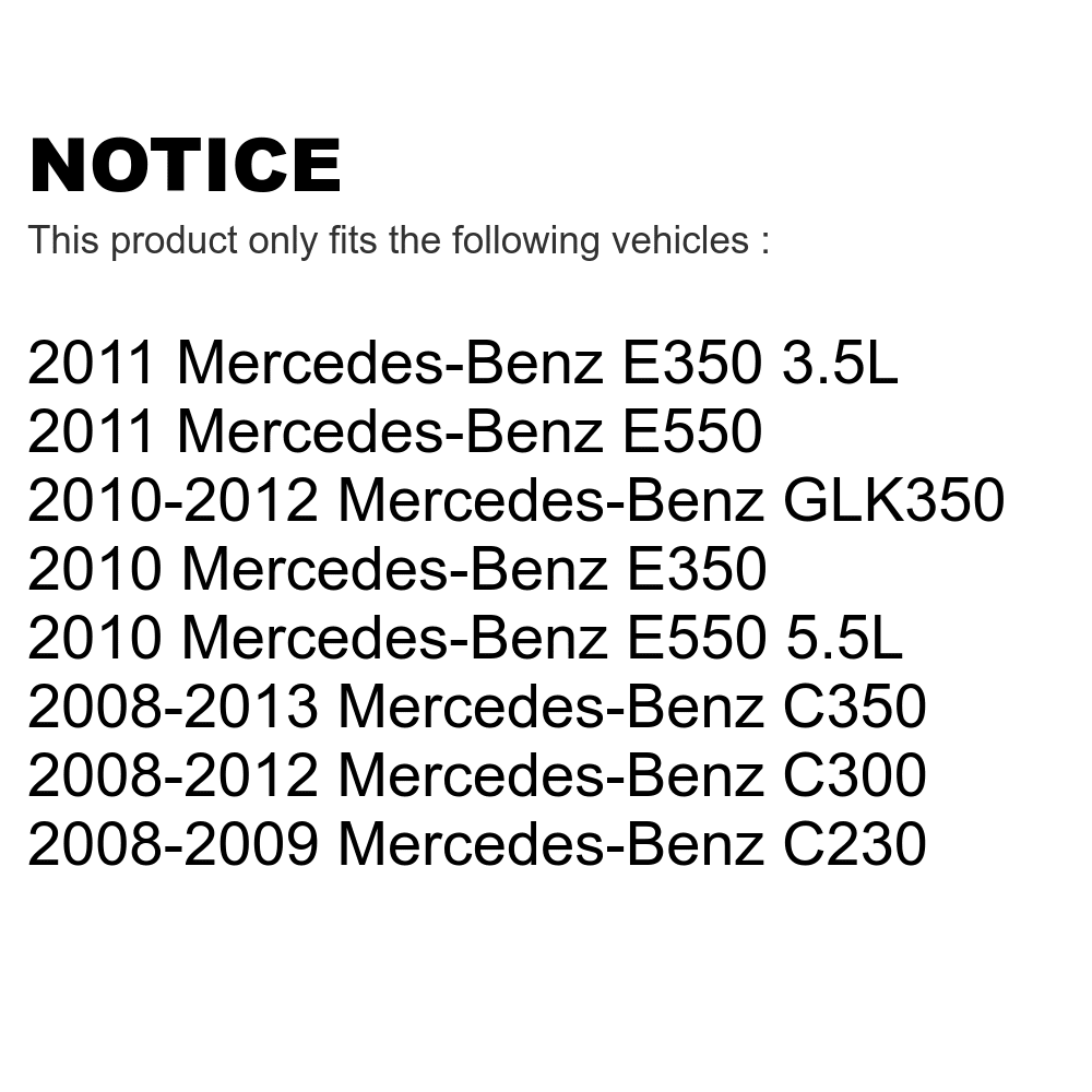 '- C300 E350 GLK350 C350 E550 C230 KFL-100313