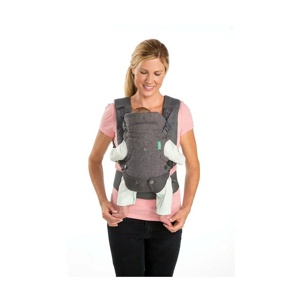 4-in-1 - , convertible, face-in and face-out front and back carry for newborns and older babies 8-32 lbs