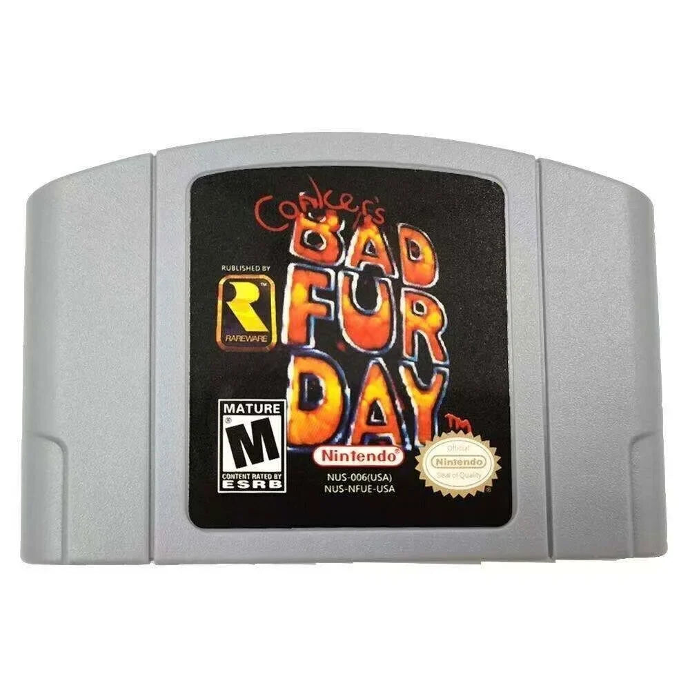 video game console card for nintendo n64 fd-