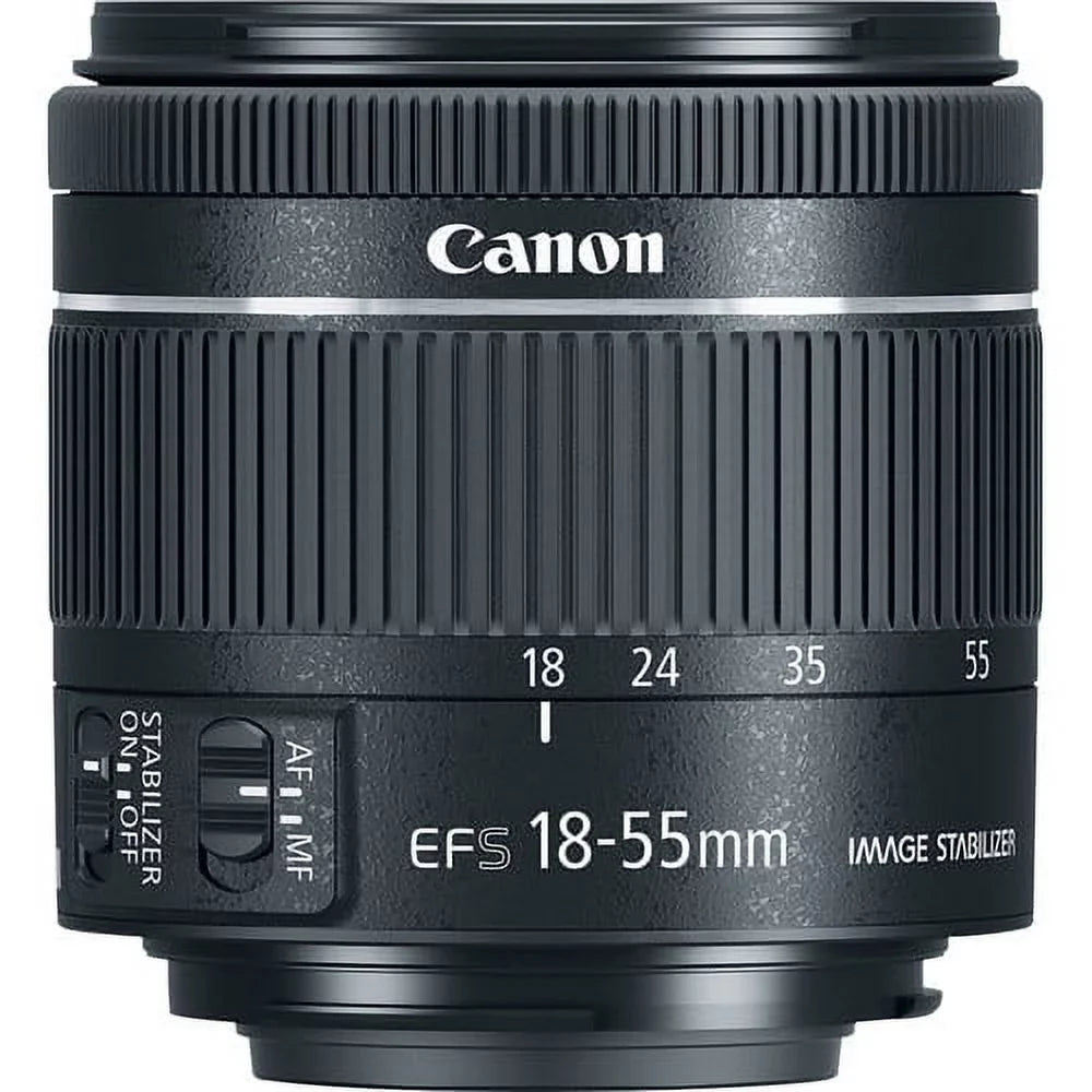 EOS 4000D/ T100 DSLR w/ EF- 18-55mm /3.5-5.6 +420-800mm HD lens+case+128Memory (24PC)